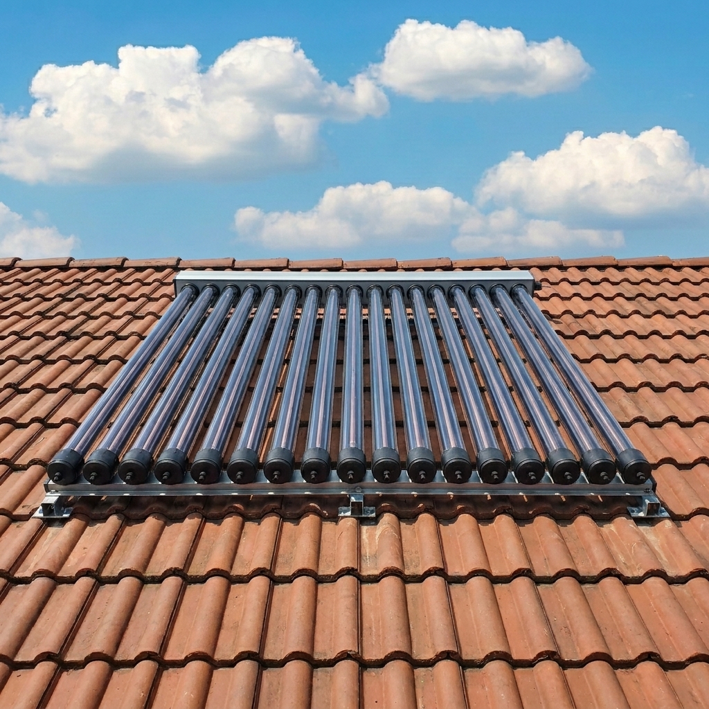 Colector Solar 1Energy, 30 tuburi vidate Heat-Pipe 58/1800 mm