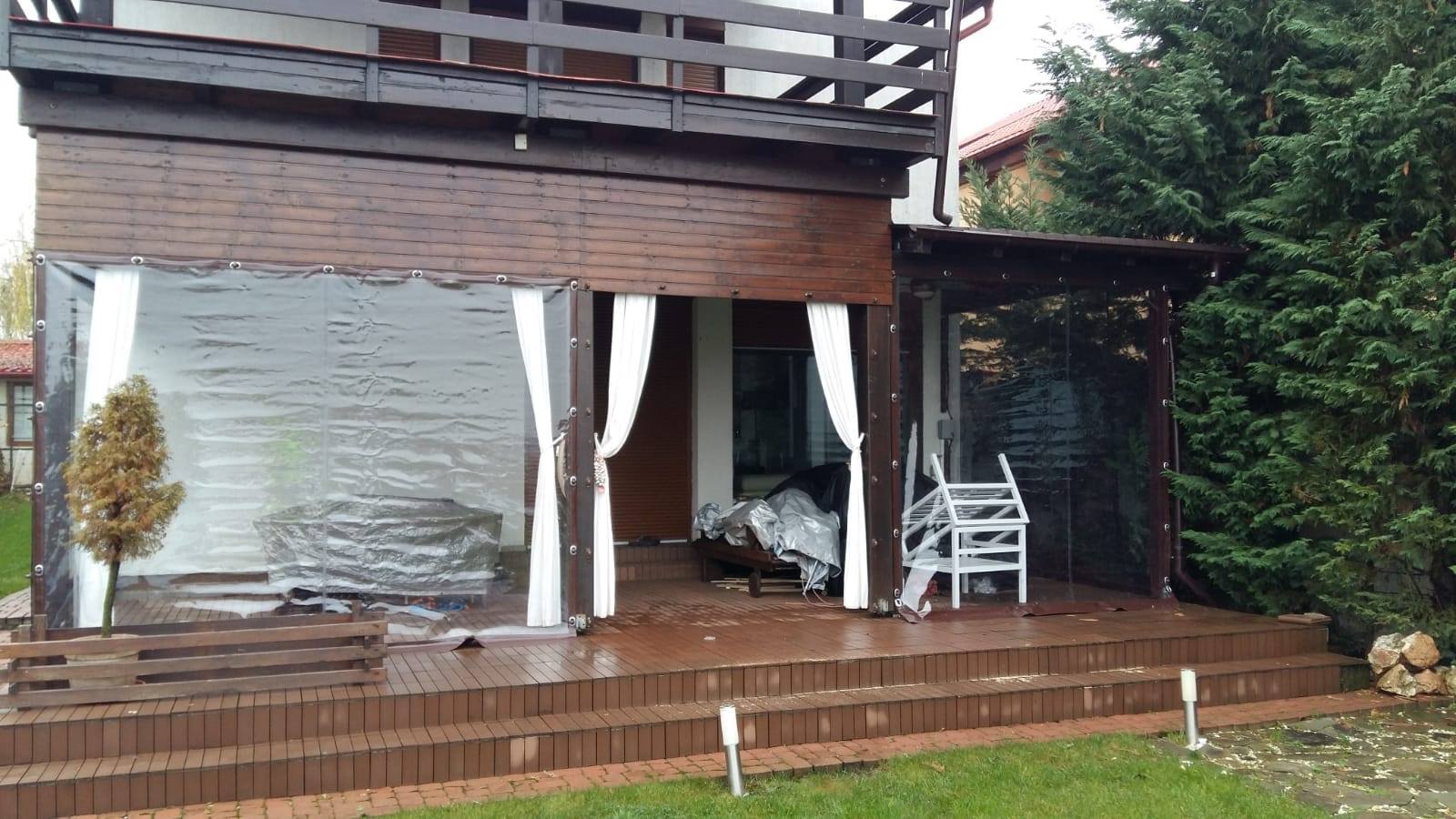 Montaj folie terasa in localitatea Snagov