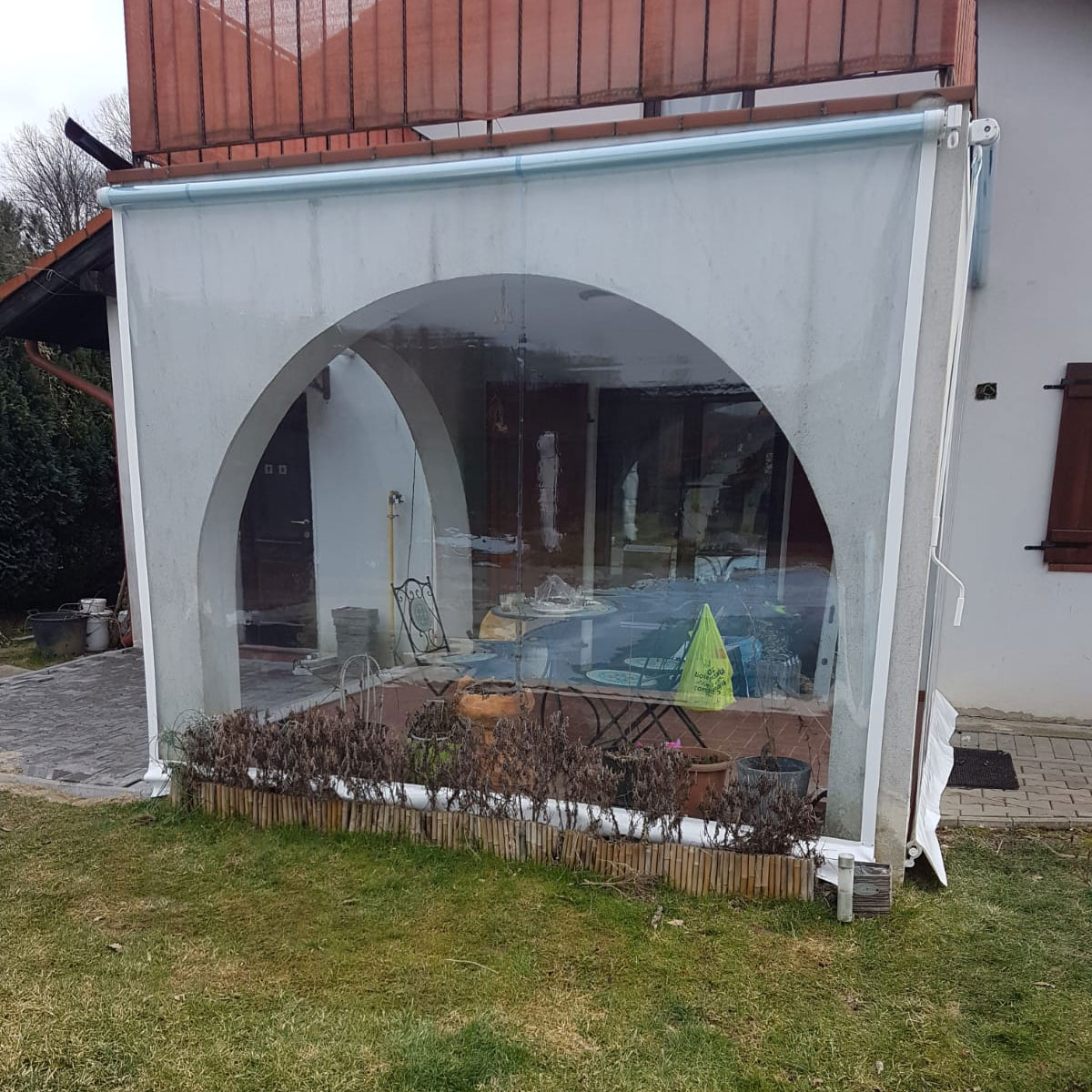 Rulouri transparente terasa necasetate la comanda