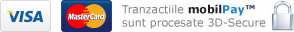 Tranzacții mobilPay Securizate
