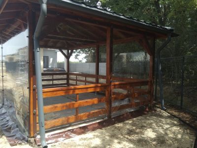 Inchidere foisor cu folie terasa in Bragadiru