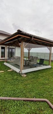 Inchidere foisor cu folie tip rulou in Corbeanca
