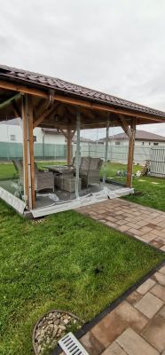 Inchidere foisor cu folie tip rulou in Corbeanca