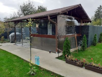 Inchidere foisor cu folie transparenta in Mogosoaia