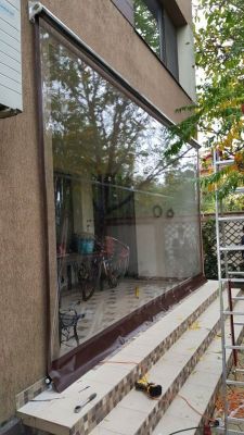 Inchidere terasa cu rulou necasetat in Bucuresti
