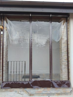 Inchidere terasa cu rulouri transparente in Ciorogarla