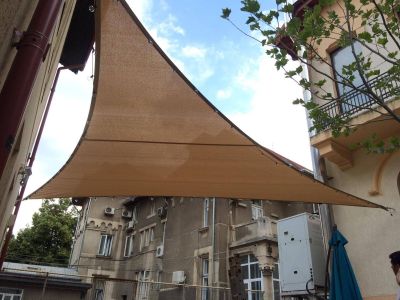 Instalare Vela umbriere la Kubik Club din Bucuresti