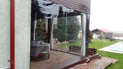 Montaj folie terasa in localitatea Snagov