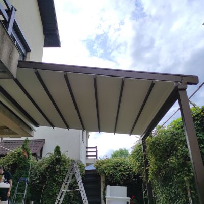 Montaj pergola automatizata premium in zona Aviatorilor