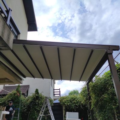 Montaj pergola automatizata premium in zona Aviatorilor