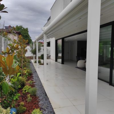 Montaj pergola retractabila cu senzori de vant in Bragadiru