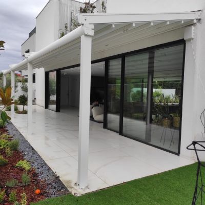 Montaj pergola retractabila cu senzori de vant in Bragadiru