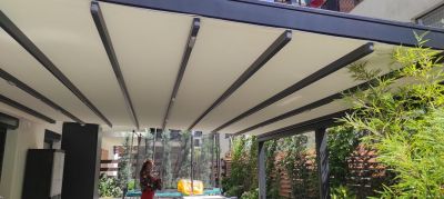 Montaj pergola retractabila in Popesti-Leordeni