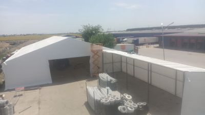 Montaj prelata cort in zona Pipera