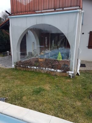 Montaj rulouri transparente automatizate in Snagov, Ilfov