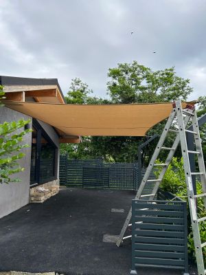 Montaj vela umbrire in Voluntari
