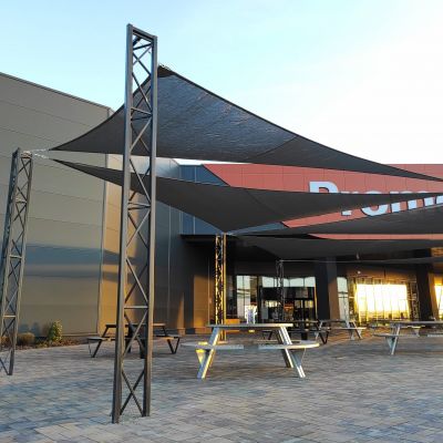 Montaj Vele de Umbriere la Promenada Mall Sibiu