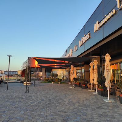 Montaj Vele de Umbriere la Promenada Mall Sibiu
