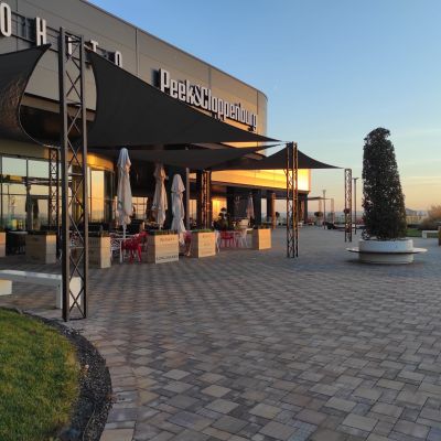 Montaj Vele de Umbriere la Promenada Mall Sibiu