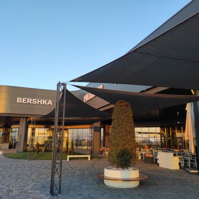 Montaj Vele de Umbriere la Promenada Mall Sibiu