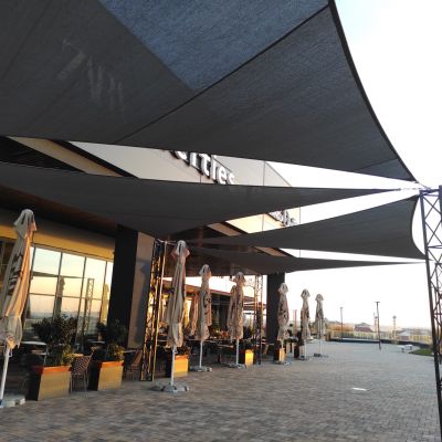 Montaj Vele de Umbriere la Promenada Mall Sibiu