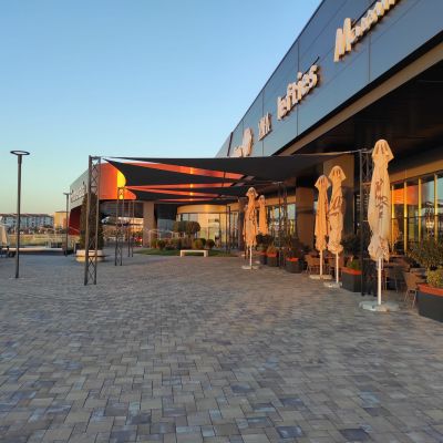 Montaj Vele de Umbriere la Promenada Mall Sibiu