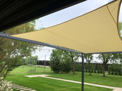 Montaj vele de umbrire terasa in Balotesti, Ilfov