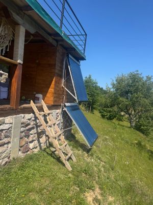 Panou Solar 4 Anotimpuri 1ENERGY, 40 tuburi, boiler 300 litri, montaj comuna Cabana Karstic Chalets, sat Matisesti, jud Alba