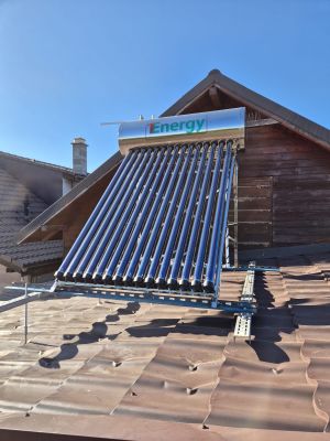 Panou Solar Apa Calda 150 litri presurizat, 1Energy, montaj Sanpetru, jud Brasov