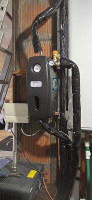 Panou Solar Apa Calda 4 Anotimpuri 1ENERGY, 2 colectoare solare de 20 tuburi fiecare, boiler 300 litri cu 2 serpentine, montaj Tunari, jud Teleorman