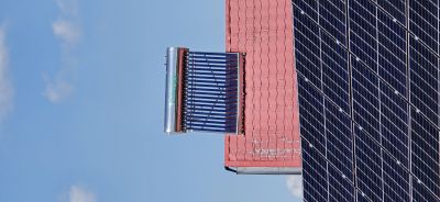 Panou solar nepresurizat 200 litri, 1ENERGY, montaj Balta de pescuit La Firel din judetul Arges