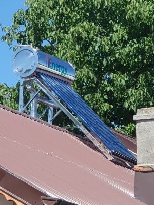 Panou solar presurizat 120 litri, 1ENERGY, montaj in judetul Dambovita
