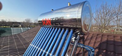 Panou Solar Presurizat 120 litri, Sontec, montaj in Valea Canepii, jud Braila