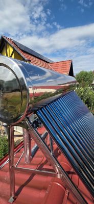 Panou solar presurizat 240 litri, SONTEC, montaj Dragomiresti Vale, jud Ilfov