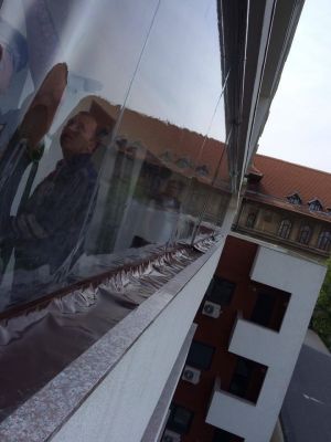 Protectie balcon cu rulouri transparente in Sectorul 5